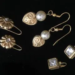 アクセサリー 3個セット まとめ売り02 アンティーク ピアス