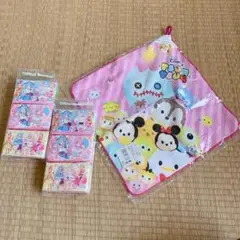 ツムツム ループタオル プリキュアポケットティッシュ