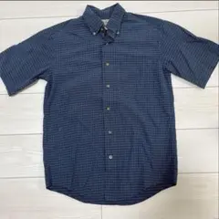 L.L.Bean 半袖シャツ ネイビー XS