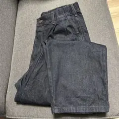 GU デニムキャロットパンツ 標準丈