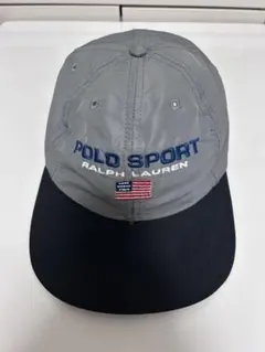 90s Polo Sport キャップ ナイロン ツートン usa製 - メルカリ