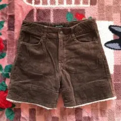 ポンポネット ジュニアLサイズ　160センチ　コーデュロイショートパンツ