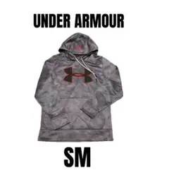 【ドーム　アンダーアーマー】美品　パーカー　スポーツ　裏起毛　メンズ　SM
