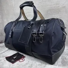 BALENCIAGA バレンシアガ 2way ボストンバッグ ゴールド金具 ロゴ