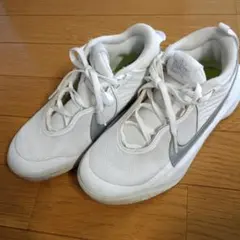 NIKE キッズ スニーカー ホワイト　22.5cm