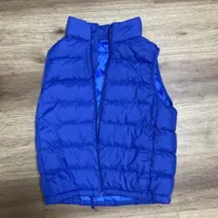 UNIQLO ダウンベスト 140 青5/8まで