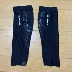 ZAMST 카프 슬리브 더블 풋 세트 블랙 L