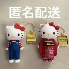 ハローキティ展 シークレットマスコットチャームA オーバーオール