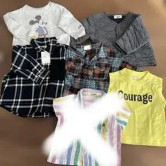 サイズ80-90 まとめ売り6点　シャツ、パーカー、ジャンバー、タンクトップ