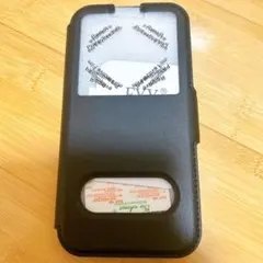 iPhone 13 Pro向け ケース 手帳型 磁気吸着 軽量 薄 窓付き