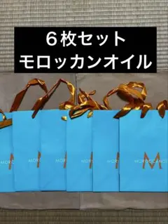 MOROCCANOIL ショップ袋 6枚セットのサムネイル