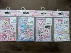 新品 国内正規品 たまもりしーる ぷっくりシール リフィル 全4種　たまごっち