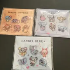 セブンイレブン ナルミヤキャラクターズ ぷっくりシール3枚