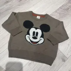 futafuta ミッキーニット　80センチ