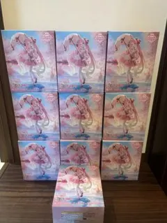 桜ミク AMP＋ 桜ドレスver. 初音ミク フィギュア　10個セット