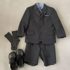 キッズフォーマルスーツ 110cmダークグレー