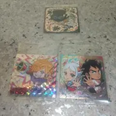 ワンピース 大海賊シールウエハース３枚セット