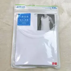 ユニクロ エアリズム デオドラントメッシュ タンクトップ メンズ XXLサイズ