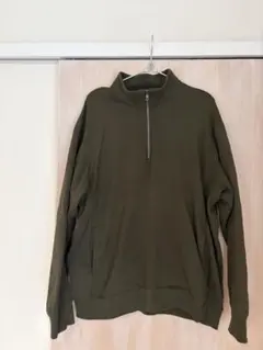 UNIQLO ユニクロ　スウェットハーフジップシャツ　XL