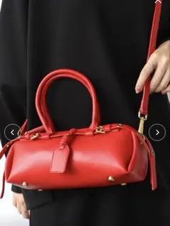 2WAY ショルダーバッグ レッドのサムネイル