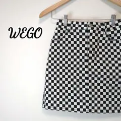 WEGO ウィゴー タイトスカート ミニスカートモノトーン カジュアル フリー