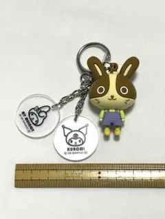 【非売品】宇佐美　マイメロディ クロミ　シークレット　立体ラバーキーホルダー