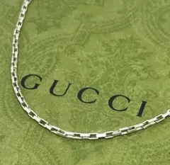 美品】GUCCI ベネチア チェーン ネックレス 男女兼用 SV925 - メルカリ