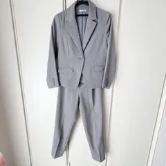 パンツスーツ グレー