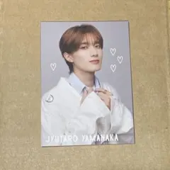 M!LK 山中柔太朗 プロフィールカード JUNON 切り抜き