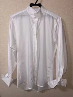 ORIHICA ホワイト ウイングカラーシャツ　Mサイズ