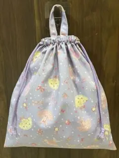 24 ハンドメイド　体操服袋　着替え袋　ドレス　女の子　入園入学準備