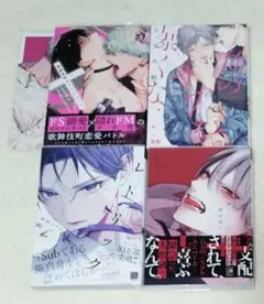 BL漫画 BL本 まとめ売り　ボーイズラブ　4冊セット