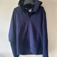 自宅試着のみ　PUMA ネイビー フルジップパーカー M
