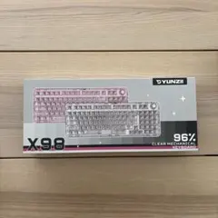 【新品】YUNZII X98メカニカルキーボード ピンク