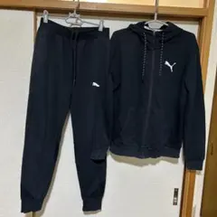 Puma ブラック ジャージ上下セット