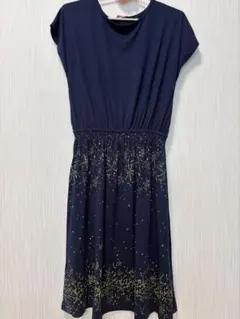 チュニックワンピース 切り替え