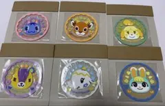どうぶつの森 クリアラバーコースター 6点セット