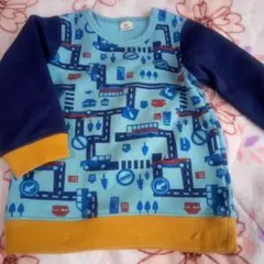 La Chiave 車と街のデザイン トレーナー 90