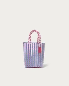 BEAUTY&YOUTH ダブルハンドル ミニバスケット トートバッグ