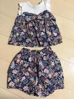 petit main 花柄セットアップのサムネイル