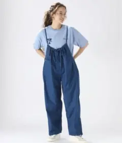 Niko and… ミリタリーギャザーサロペット