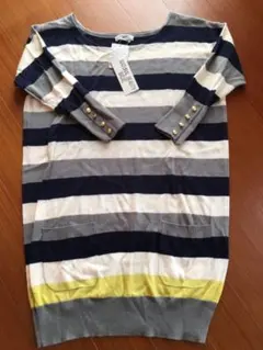 ナチュラルビューティベーシック ニット ワンピース