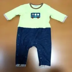 ☆お値下げ☆ミキハウス 車刺繍ロンパース　70cm