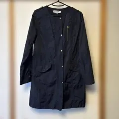 NATURAL BEAUTY BASIC ネイビーロングコート Mサイズ