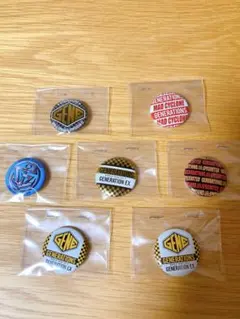 GENERATIONS 缶バッジ 7つセット まとめ売り