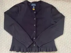 Polo Ralph Lauren ネイビー カーディガン M(8-10)