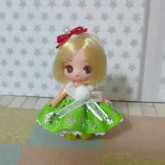 A400ミニチュアドール（ぷちリカちゃんサイズ）ドレス、ヘアバンド、パンツ