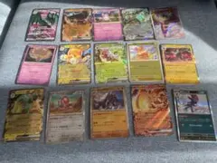 ポケカ　光り物24枚　他ノーマルカード多数