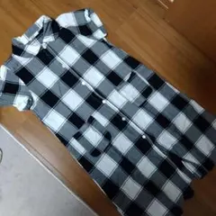 relax time 半袖ワンピース チェック柄