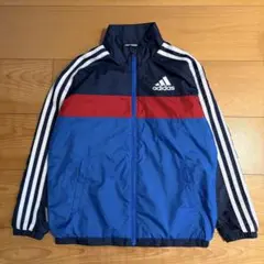 130 Adidas Climastoem ナイロン ジップアップ